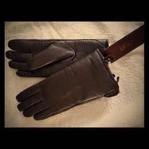 Genuine Ugg Leather Gloves